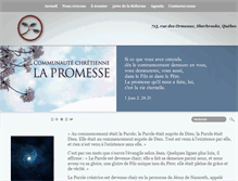 Tablet Screenshot of cclapromesse.org